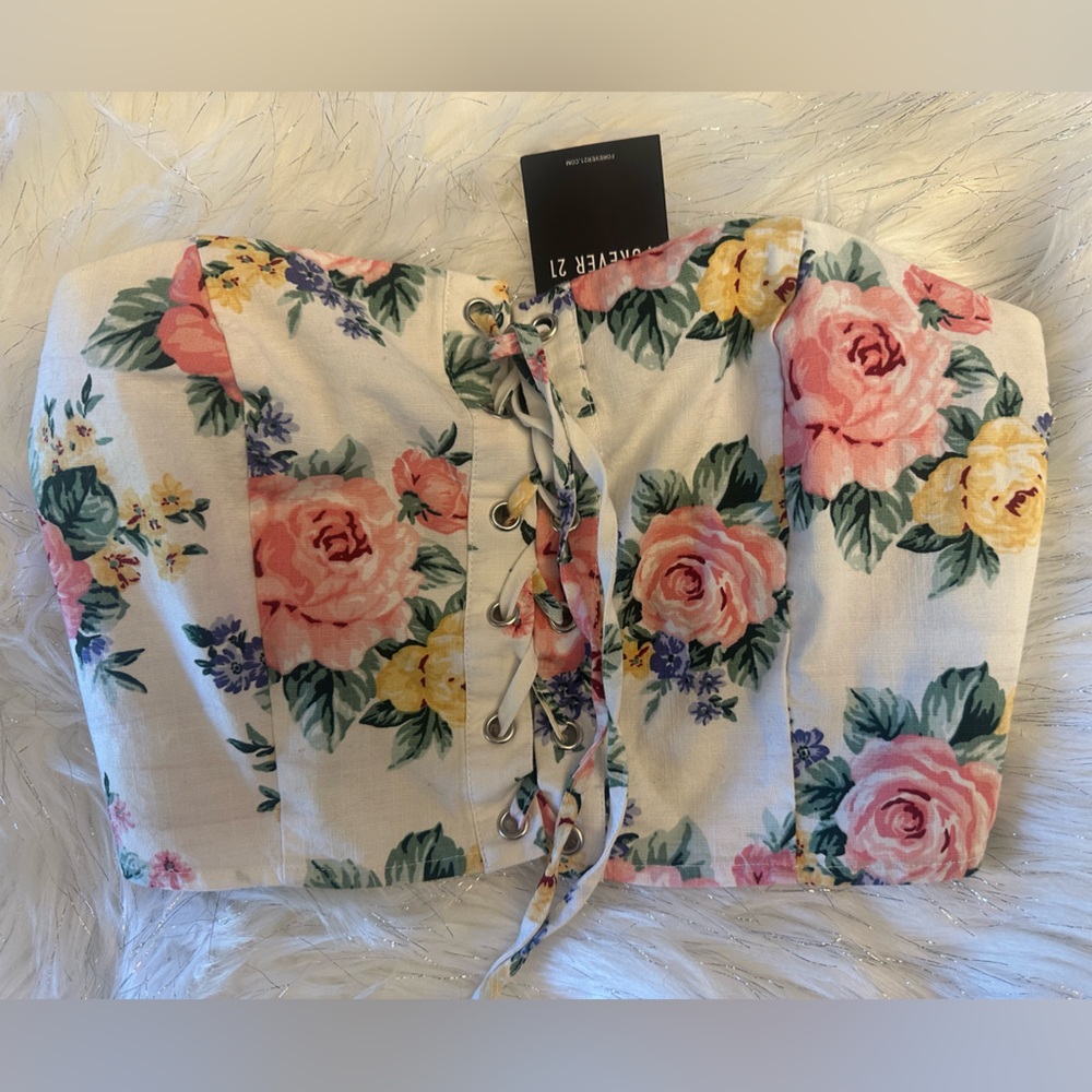Forever21 women’s tube top size medium